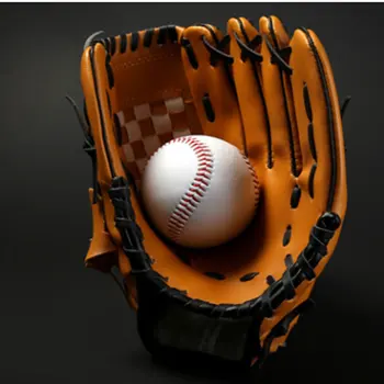  Спорт на открытом воздухе Два цвета Бейсбольная перчатка Поезд Софтбол Тренировочное оборудование Размер Левая рука Для взрослых мужчин Женщины