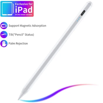 стилус, совместимый со стилусами iPad Pencil для iPad 6/7/8/9/10 поколения Pro 9.7/10.5/11/12.9 Air 2/3/4/5 Mini 2/3