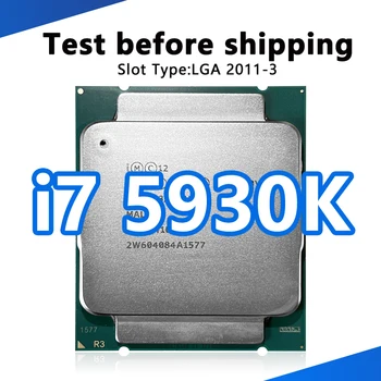 Процессор Core i7-5930K 6 ядер 12 потоков 3,5 ГГц 15 МБ 140 Вт Процессор LGA2011-3 для сервера X99 Материнская плата чипсет C612 i7 5930K