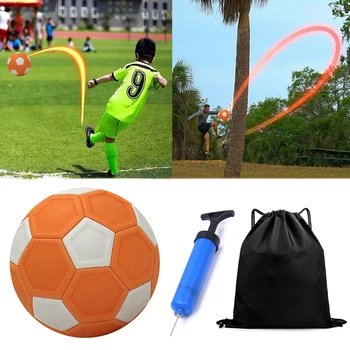 Curve Футбольный мяч с кривой и поворотом Забавный футбольный мяч Swerve Мяч с высокой видимостью для мальчиков и девочек