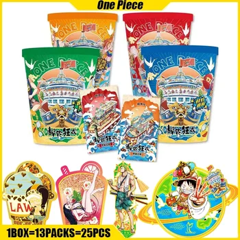 JIMANSHE 2ND One Piece Cards Круиз Карнавал Аниме Коллекция Карта Mistery Box Настольная игра Игрушки Подарки на день рождения для мальчиков и девочек