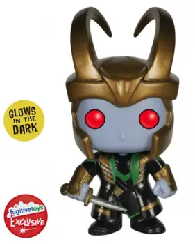 Marvel Loki 36 Светящиеся в темноте виниловые фигурки Кукла Игрушки