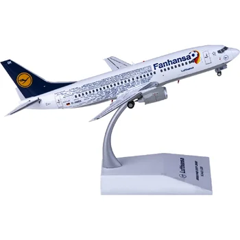 JC Wings 1:200 Масштаб Lufthansa Airlines 737-300 D-ABEK Литье под давлением Авиация Миниатюрная Avion Металлическая Модель Самолета Игрушки Для Мальчика