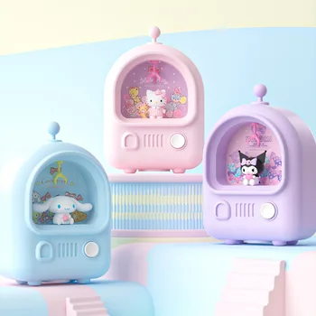Мультфильм Sanrio Звезда Желание Копилка Серия Hello Kitty Cinnamoroll Kuromi Милые Ночники Украшения Подарок На День Рождения Для Детей