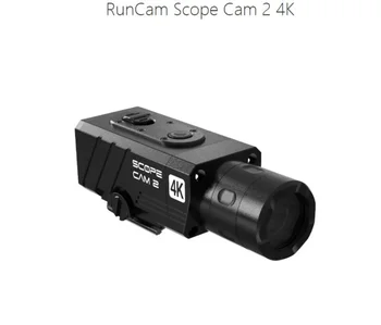 RunCam Scope Cam 2 4K SCOPECAM2-4K-L40 Алюминиевый корпус IP64 Водонепроницаемый 4XDigital Zoom 30fps Страйкбол Тактический пейнтбол Охота