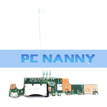 PC NANNY Б/у GENUINE Для Asus TP401 TP401N TP401NA TP401M TP401MA USB-плата кнопка питания Камера считывателя карт 04081-002922