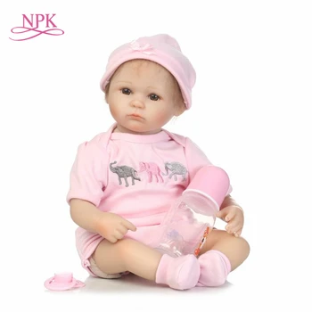 NPK reborn premie Оптовая продажа, реалистичная кукла Reborn, подарок на день рождения для девочек, мохер с ручным нанесением