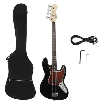 IRIN 4-струнная джазовая бас-гитара 20 ладов Кленовый корпус Электрическая бас-гитара с сумкой Необходимые гитарные детали и аксессуары