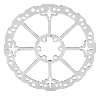 180 мм Дисковый тормозной ротор Стальной дисковый тормозной ротор для горного велосипеда Дорожный велосипед Дисковый тормозной ротор Велосипед Дисковый тормозной ротор