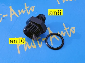 Адаптер с наружной резьбой ORB AN10 ( 10AN AN 10 ) на AN6 с уплотнительным кольцом