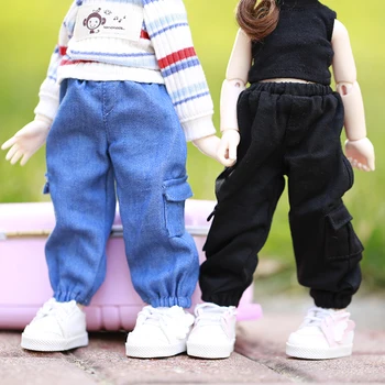 1/6BJD одежда Blyth брюки карманные брюки 30см кукла джинсы комбинезон для YOSD ICY Кукольная одежда Аксессуары для кукол
