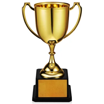 Золотой трофей с фольгой Мужчины и женщины Голдендудль Подарки Спортивные события Трофеи Пластик Унисекс