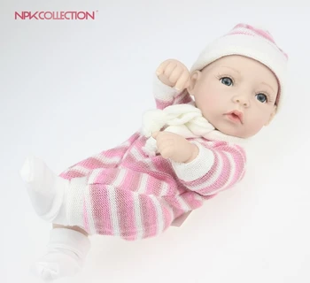 NPK реборн кукла с мягким реальным нежным прикосновением оптовая мини-кукла реалистичная перерожденная детская оптом куклы модная кукла