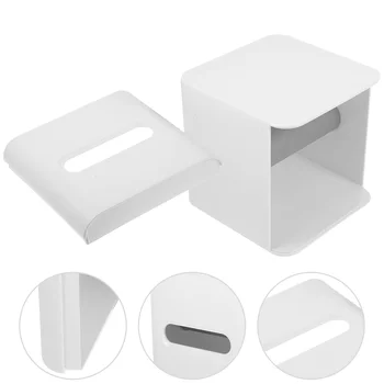 Квадратный органайзер для салфеток Коробка Многофункциональный чехол для салфеток Диспенсер для рабочего стола