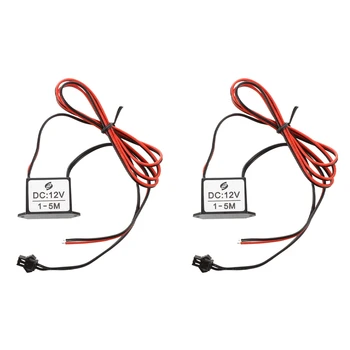 2X красно-черный кабель постоянного тока 12 В EL Провод Неоновая световая лента Драйвер Блок Инвертор