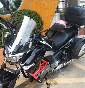 для Suzuki GW250 50 см переднее лобовое стекло мотоцикла GW250 прозрачный ветер